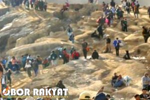 TWA Kawah Ijen Banyuwangi Ramai Wisatawan