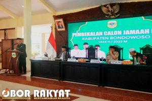 Bupati Hadiri Pembekalan CJH Kabupaten Bondowoso, Tahun 1444 H/2023 M