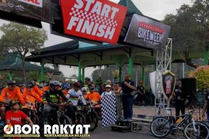Sosialisasi Rokok Ilegal Melalui Kegiatan Gerbong Maut Bike Week
