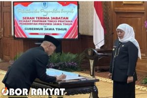 Gubernur Khofifah Lantik Enam Pejabat Eselon II Pemprov Jatim