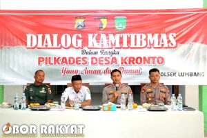 Menjelang Pilkades Serentak 2023, Polres Pasuruan Gelar Dialog Kamtibmas Bersama Masyarakat