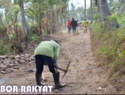 Paving Block Berstandar Kualitas, Desa Kerang Bondowoso Bangun Infrastruktur Jalan