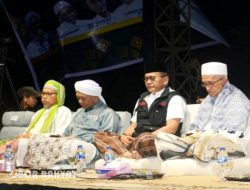 Memasuki Akhir Jabatannya, Bupati Salwa Arifin Hadiri Sholawat Burdah