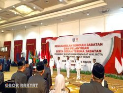 Gubernur Khofifah Indar Parawansa, Lantik 12 Pj Bupati dan Wali Kota di Jatim