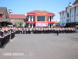 Polres Jember Kerahkan Ratusan Personel Gabungan, Guna Amankan Pilkades Serentak