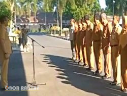 Perdana Pimpin Apel, Pj Bupati Bondowoso Singgung Tentang Kedisiplinan ASN