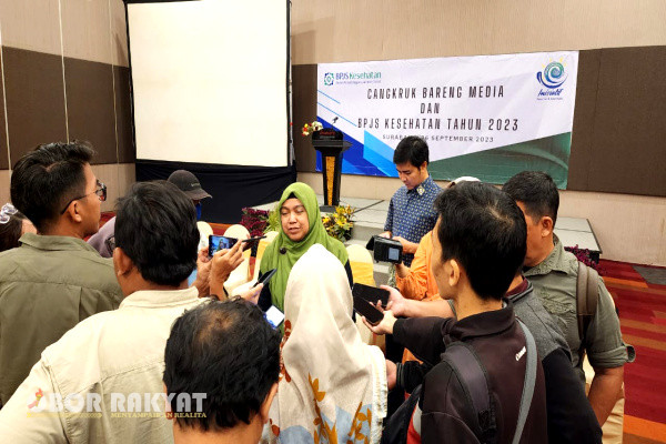 BPJS kesehatan cabang Surabaya menggelar Gathering bersama awak media. Dalam hal itu Hernina Agustin Arifin, selaku Kepala BPJS menekankan akan pentingnya transformasi peningkatan mutu pelayanan.
