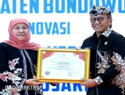 Bondowoso Dapat Inotek Award Dari Gubernur