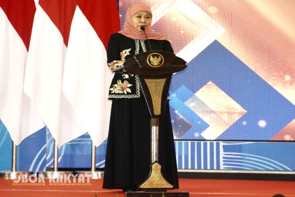 Bondowoso, Obor Rakyat – Gubernur Jawa Timur, Khofifah Indar Parawansa mendorong percepatan inovasi dan teknologi berdampak bagi masyarakat.