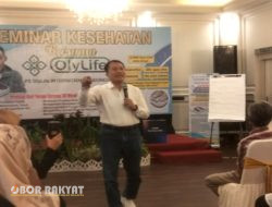 Perdana di Banyuwangi, Seminar Kesehatan Olylife Diserbu Masyarakat