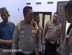 Kasatlantas Polres Bondowoso, Jenguk Putra dan Anggota Yang Sakit