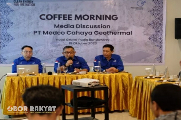 Bondowoso, Obor Rakyat - Manager Eksternal Relation, Ibnu Nurzaman, mengatakan, Pembangkit Listrik Tenaga Panas Bumi (PLTP) Blawan, Kecamatan Ijen, Kabupaten Bondowoso milik PT Medco Cahaya Geotermal yang merupakan proyek pertama di Jawa Timur dan dijamin ramah lingkungan.