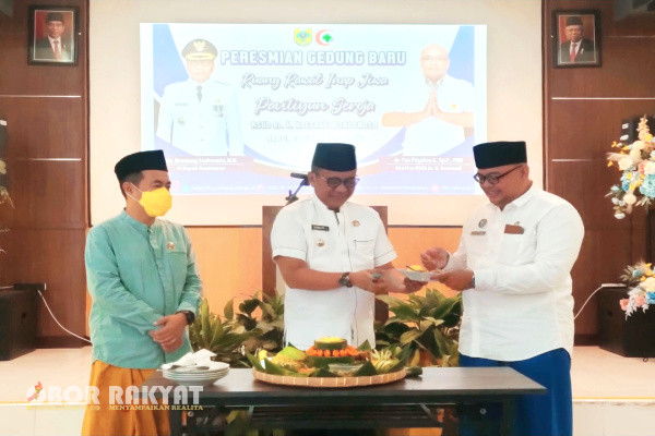 Bondowoso, Obor Rakyat - Rumah Sakit Umum Daerah (RSUD) dr. Koesnadi Bondowoso, tingkatkan pelayanan kesehatan jiwa dengan meresmikan gedung baru ruang rawat inap Paviliun Seroja.