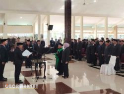 Haeriyah Yulianti Dilantik Menjadi Pj Sekdakab Bondowoso
