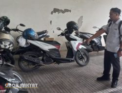 Motor Staf Kecamatan, Digondol Maling Saat Ikut Rapat di Kantor Bupati Probolinggo