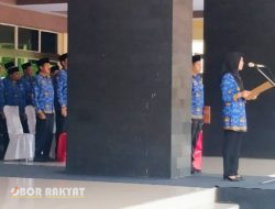 Bertindak Sebagai Pembina Upacara HUT Korpri ke-52, Pj Sekda Bondowoso Ingatkan Para ASN Jaga Netralitas