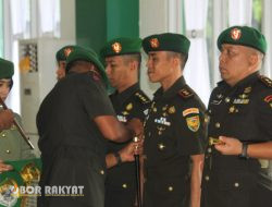Letkol Inf Rinto Wijaya, S.A.P., M.I.Pol.,M.Han, Resmi Menjabat Dandim 0422 Lampung Barat