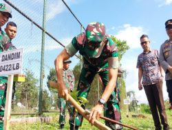 Peringati HUT ke-78 Kodam II Sriwijaya, Dandim 0422 Lampung Barat Pimpin Penanaman Pohon
