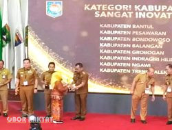 Dengan Predikat Terinovatif, Kabupaten Bondowoso Raih Penghargaan IGA 2023