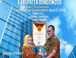 Camat se-kabupaten Bondowoso Mengucapkan Selamat dan Sukses KABUPATEN BONDOWOSO Atas Penghargaan Innovative Geverment Award (IGA) Tahun 2023, Katagori Kabupaten “Sangat Inovatif”
