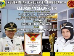 Kelurahan Sekarputih, Kecamatan Tegalampel, mengucapkan selamat dan sukses kepada Kabupaten Bondowoso atas diraihnya penghargaan Innovative Geverment Award (IGA) Tahun 2023 yang diselenggarakan oleh Kementrian Dalam Negeri (Kemendagri) RI.