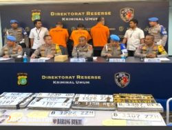 Polda Metro Jaya Berhasil Menangkap Komplotan, Jual Beli Pelat Bersandi Pejabat Negara