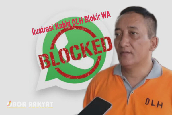 Surabaya, Obor Rakyat - Kepala Dinas Lingkungan Hidup (DLH) Pemerintah Kota (Pemkot) Surabaya, Agus Hebi blokir nomer WhatsApp (WA) Wartawan.