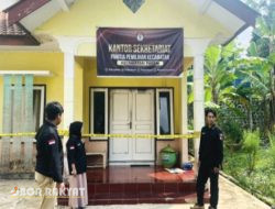 Rumdin Camat Pakem Disulap Menjadi Kantor Sekretariat PPK, Sayangnya Terbakar