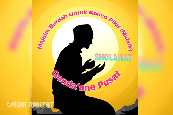 Surabaya, Obor Rakyat - Sholawat merupakan bacaan yang ditujukan kepada Nabi Muhammad SAW. Harapan mendapat safaat dari Nabi Akhir Zaman.