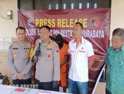 Curi Motor Majikan, Sang Karyawan Asal Bojonegoro Diamankan Reskrim Polsek Benowo