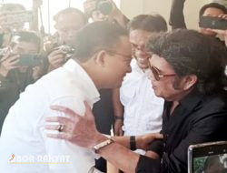 Datang ke Soneta Studio, Anies Temui Rhoma Irama