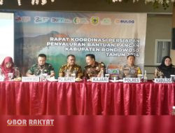 Rakor Persiapan Penyaluran Bantuan Pangan di Kabupaten Bondowoso Tahun 2024