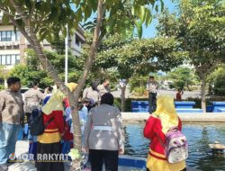 Taman dan Kolam, Tunjang Kenyamanan di Mako Polresta Sidoarjo