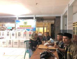 Bhabinkamtibmas dan Babinsa Serta PPS Kelurahan Sekarputih, Kompak Kawal Distribusi Surat Suara Pemilu 2024