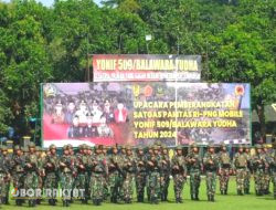 450 prajurit Yonif Raider 509/BY Kostrad, Siap Menuju ke Intan Jaya Papua