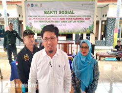Peringati HPN 2024, PT Mitra Tani Dua Tujuh bersama Jurnalis di Jember, Gelar Baksos Bagikan Bibit Pohon Aren ke Petani