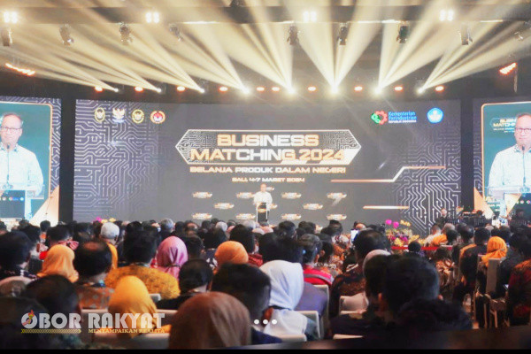 Denpasar, Obor Rakyat – Mewakili Menteri Pertahanan Republik Indonesia (Menhan RI), Prabowo Subianto, Sekjen Kemhan, Donny Ermawan Taufanto menghadiri acara Businees Matching 2024, di Bali, Kamis (7/3/2024).