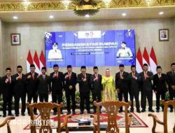 Kepala Kantor BPN Jember, Lantik 11 Camat Sebagai PPATS