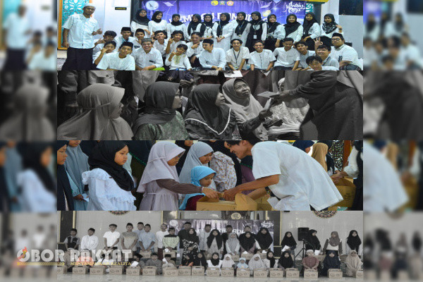 Sidoarjo, Obor Rakyat - Bulan Ramadhan bagi kaum muslim tentunya berlomba-lomba untuk kebaikan.Seperti halnya Karang Taruna (Kartar) RW 06 Kedingturi, Kecamatan Taman, Kabupaten Sidoarjo, bagikan bingkisan untuk anak yatim disekitar wilayahnya, Senin (8/4/2024).