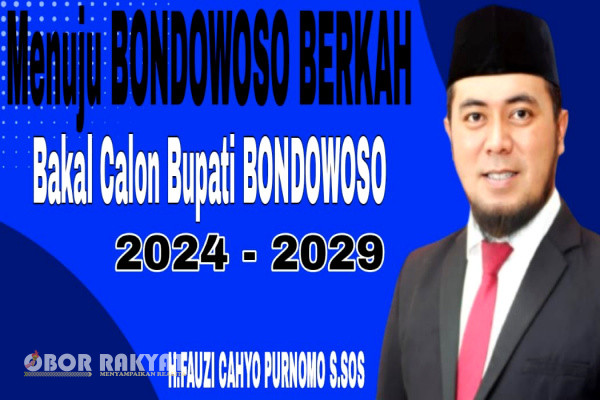 Bondowoso, Obor Rakyat - Salah satu tokoh politik pendatang baru yang digadang-gadang untuk maju dalam Pemilihan Kepala Daerah (Pilkada) di Kabupaten Bondowoso pada tahun 2024, adalah Fauzi Cahyo Purnomo.