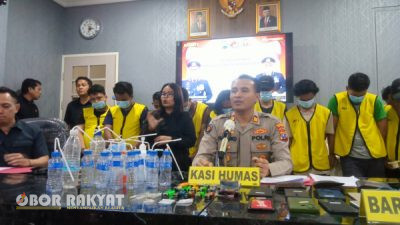 “Andok” Sabu di Jalan Kunti Digrebek Polisi, 11 Orang Masuk Bui