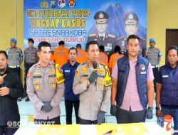 Polresta Sidoarjo Amankan Pasutri Diduga Pengedar Narkoba