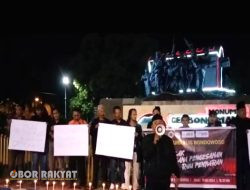 Tolak RUU Penyiaran! Forum Jurnalis Bondowoso Gelar Aksi Damai