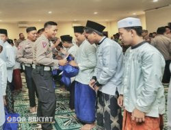 Giat Rutinan, Kasatlantas Polrestabes Surabaya Ajak Puluhan Anak Yatim Do’a Bersama