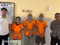 Resmob Polrestabes Surabaya, Bekuk Tiga Pelaku Curanmor Satu Wanita