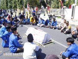 Aktivitas Tambang Pasir di Situbondo “Tak Sesuai Regulasi”, Puluhan Mahasiswa PC PMII Gelar Aksi Damai