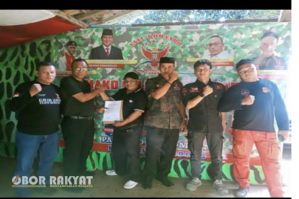 Bogor, Obor Rakyat – Ketua Dewan Pimpinan Cabang (DPC) Gerakan Rakyat Indonesia Bersatu Jaya (Grib Jaya), Kabupaten Bogor kini patut di apresiasi juga patut di acungi jempol.