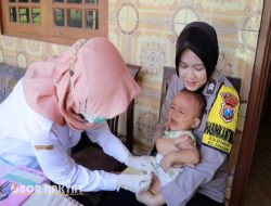 Polwan Bhabinkamtibmas di Jember, Berjuang Bantu Turunkan Stunting