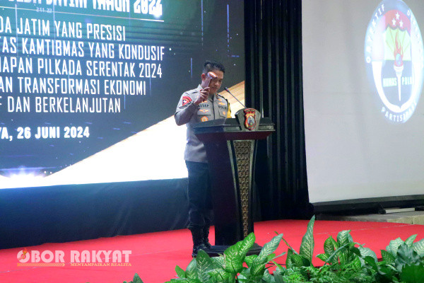 Surabaya, Obor Rakyat - Bidang Hubungan Masyarakat (Bidhumas) Kepolisian Daerah Jawa Timur (Polda Jatim, menggelar Rapat Kerja Teknis (Rakernis) Tahun Anggaran 2024 dan Pelatihan Kemampuan ( Latkatpuan).