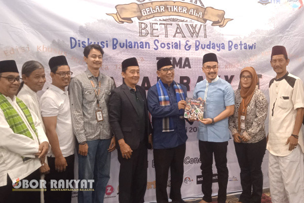 Jakarta, Obor Rakyat - Gelatik Betawi baru saja menggelar acara diskusi budaya, pada minggu (30 /6/2024) dengan tajuk "Jajanan Rakyat Makin Sekarat".
